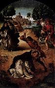 The Death of Saint Peter Martyr, Pedro Berruguete